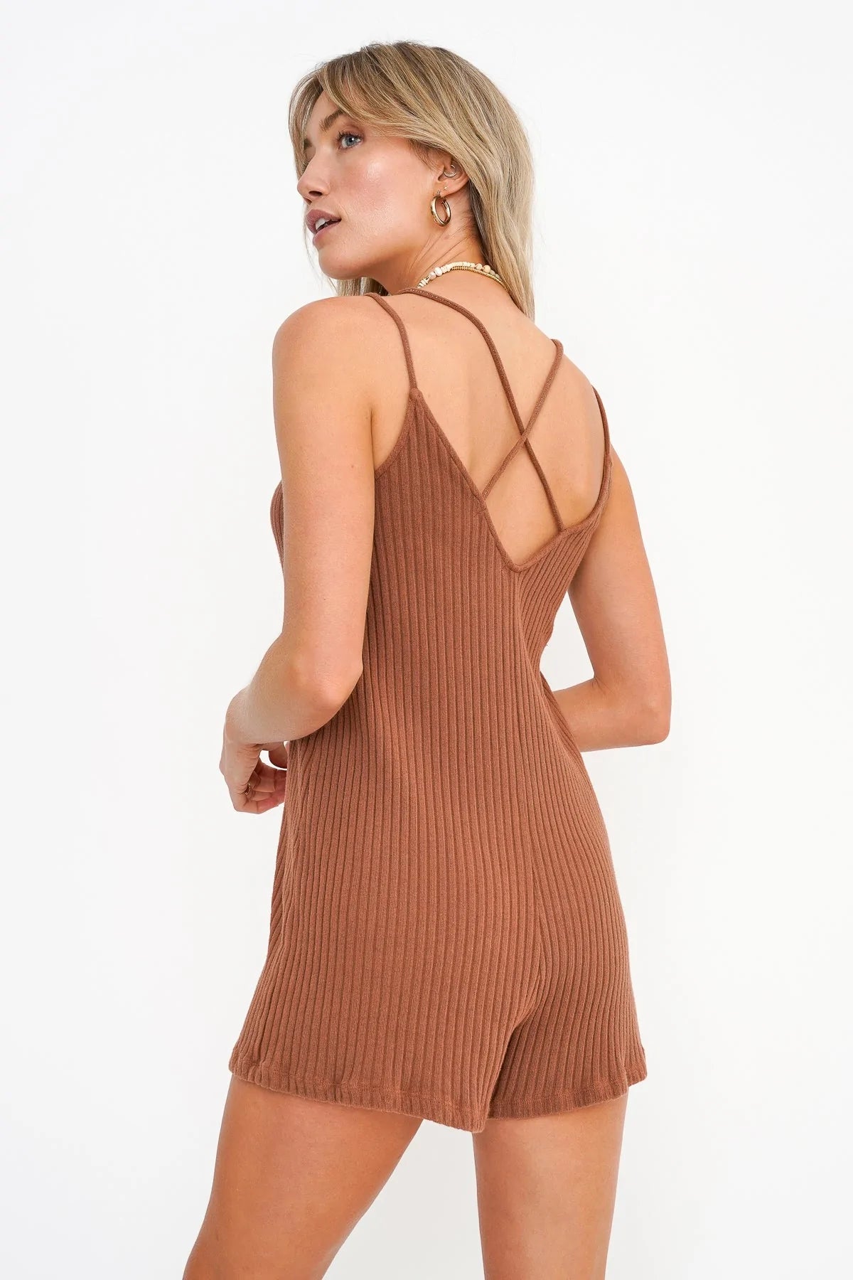 Best Coast Rib Romper