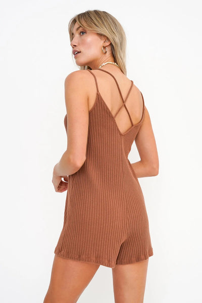 Best Coast Rib Romper