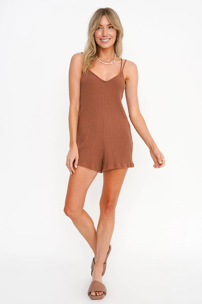 Best Coast Rib Romper