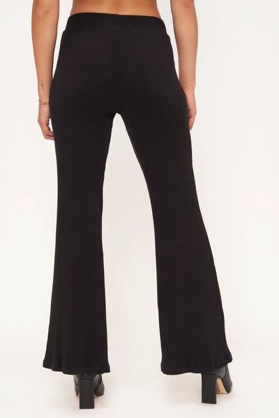 Dylan Rib Front Slit Pant