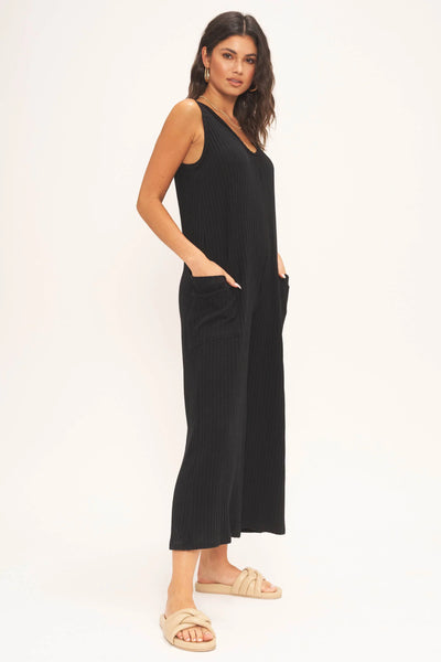 Santa Maria Sweater Rib Jumpsuit