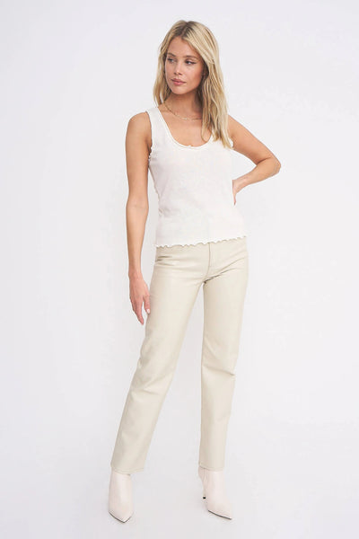 Winsome Pointelle Tank