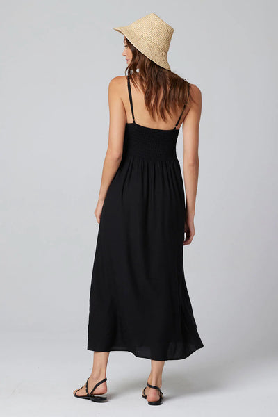 Smocked Midi Dress
