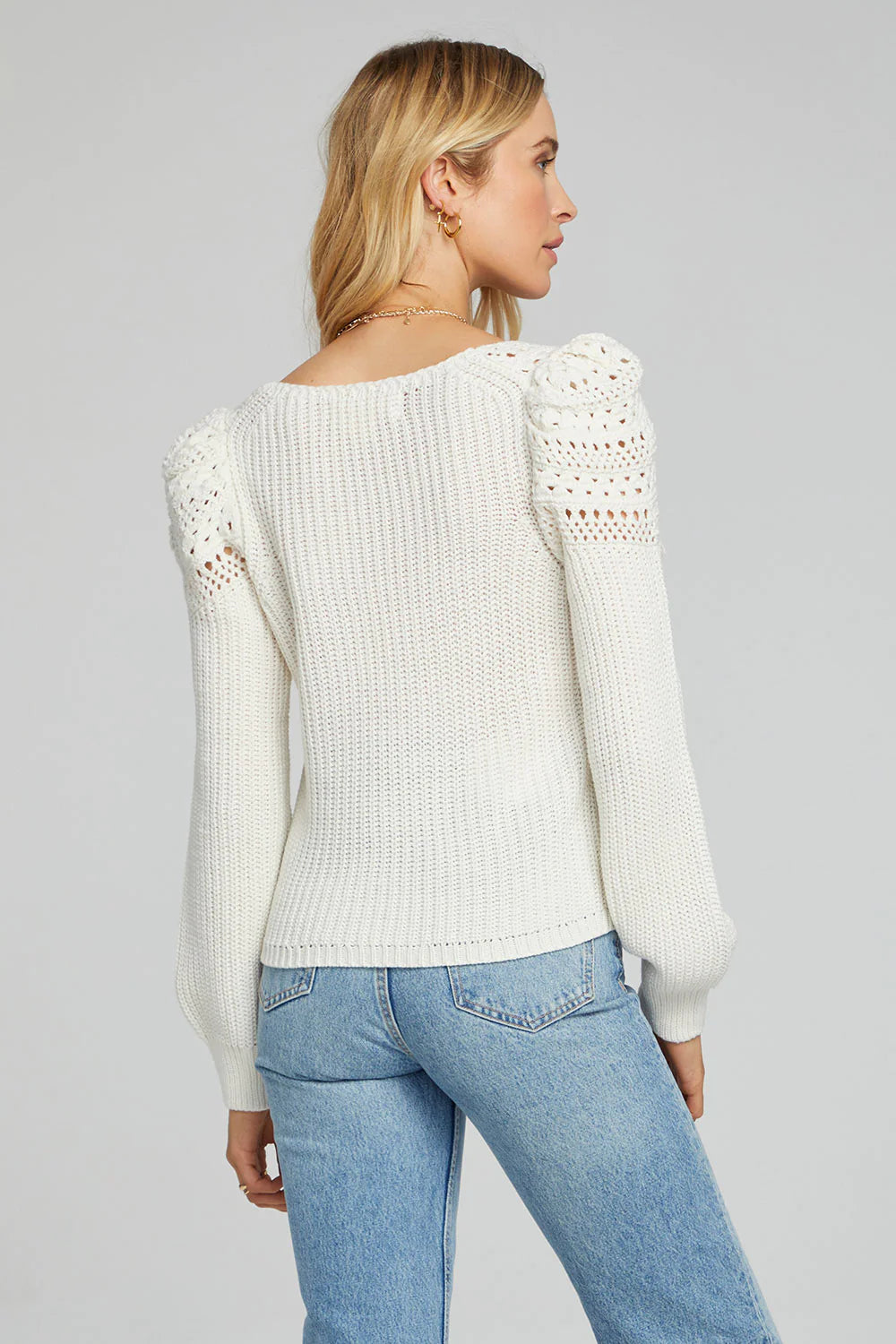 Corrine Pointelle Sweater