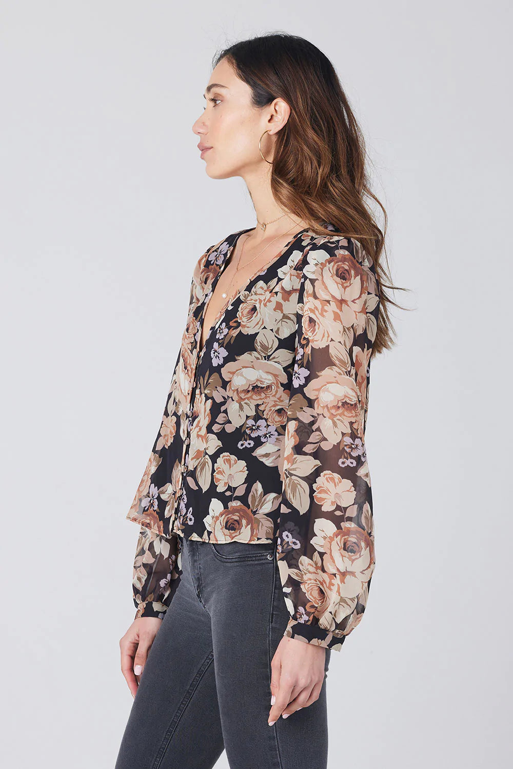 Kaitlyn Floral Top