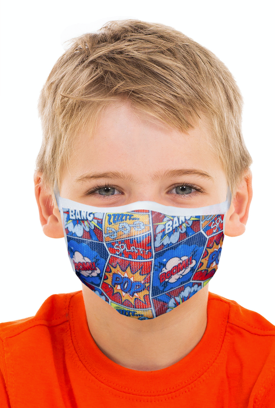 Girls & Boys Kids 3 Pack Mask