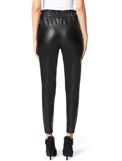 Paperbag Faux Leather Pant