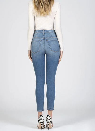 Bridget Double Button Skinny Jean