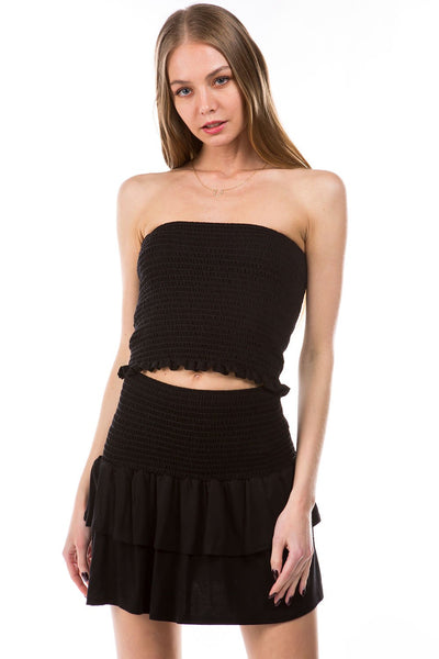 Mila Smock Tube Top