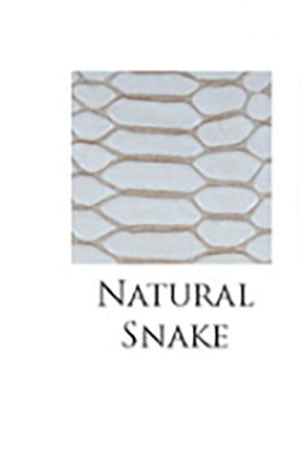 Blake Large Chain Clutch Snake/Gold