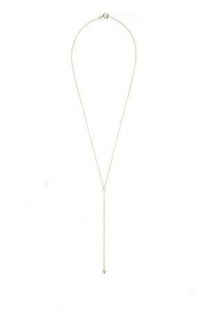 Triangle Y Necklace