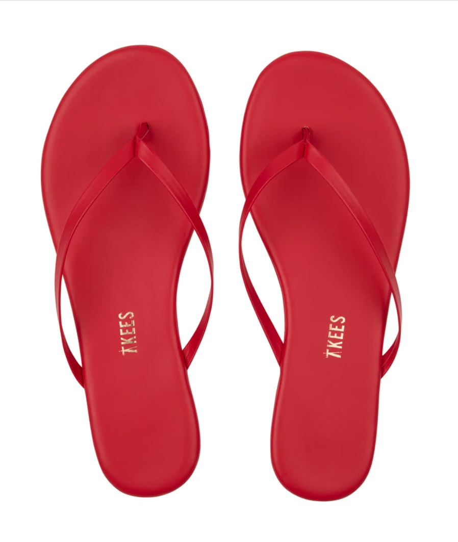 Solids Leather Flip Flop